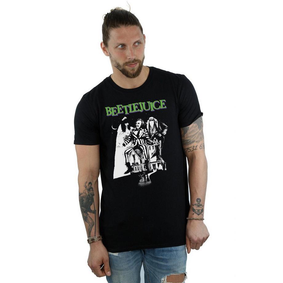 Beetlejuice T-Shirt Stampata  