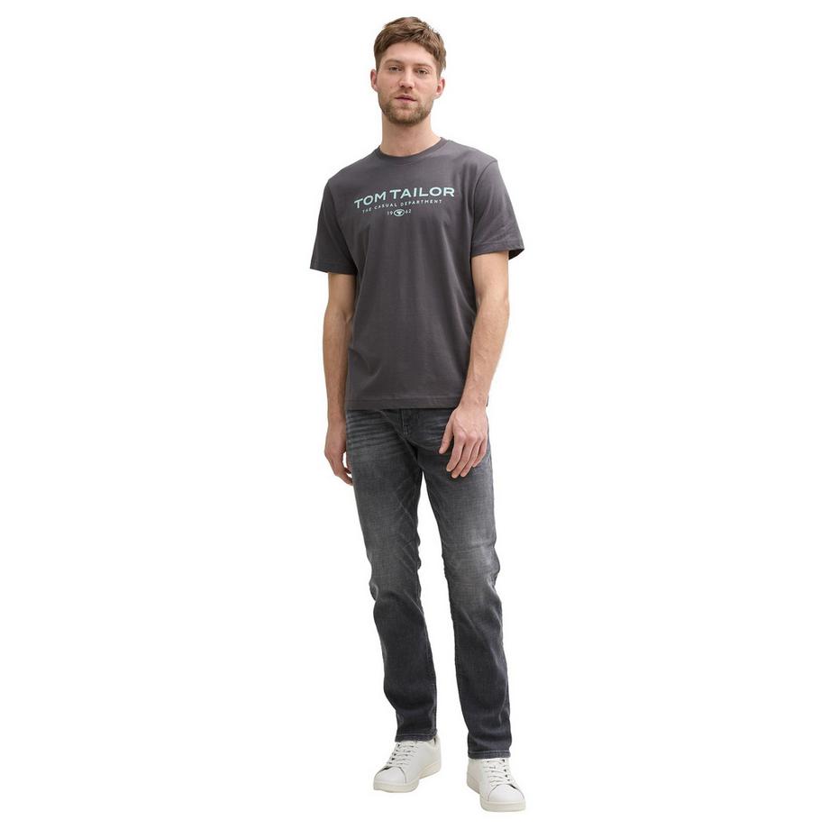 TOM TAILOR Maglietta Uomini Confezione da 1 Vestibilità confortevole-T-Shirt with Print  