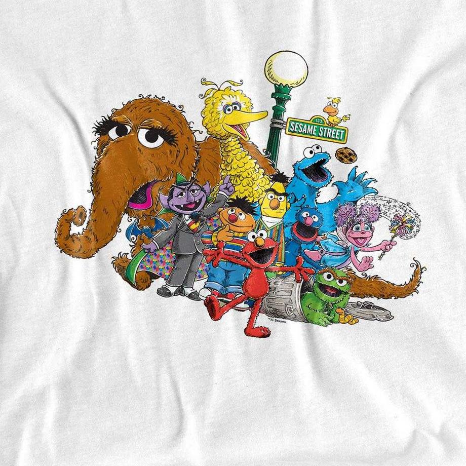 Sesame Street  T-Shirt, Langärmlig 