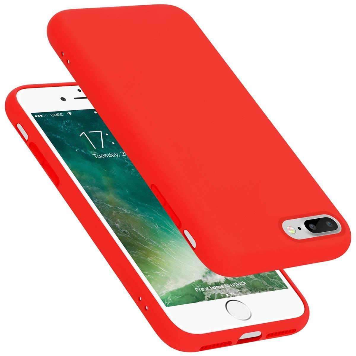 Cadorabo  Housse compatible avec Apple iPhone 7 PLUS / 7S PLUS / 8 PLUS - Coque de protection en silicone TPU flexible 