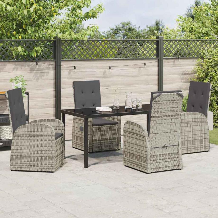 VidaXL Patio möbel set poly-rattan  