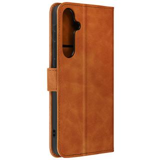 Avizar  Soft-Touch Etui Samsung A55 Hellbraun 