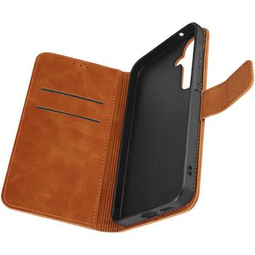 Soft-Touch Etui Samsung A55 Hellbraun