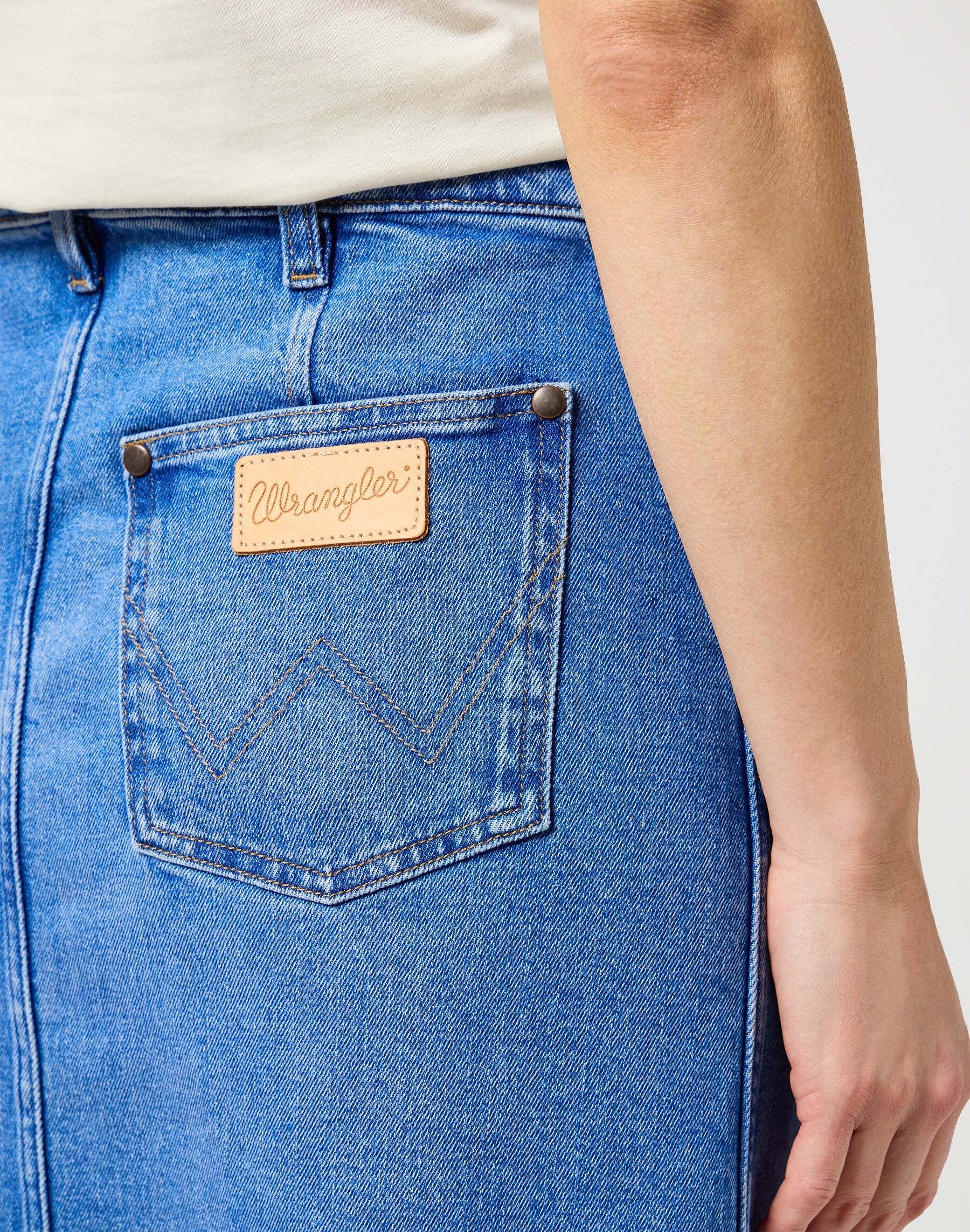 Wrangler  Jupe en jean Denim Maxi Skirt 