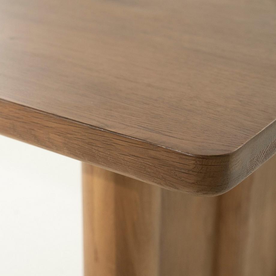 mutoni Table de salle à manger Jake chêne brun 300x100  