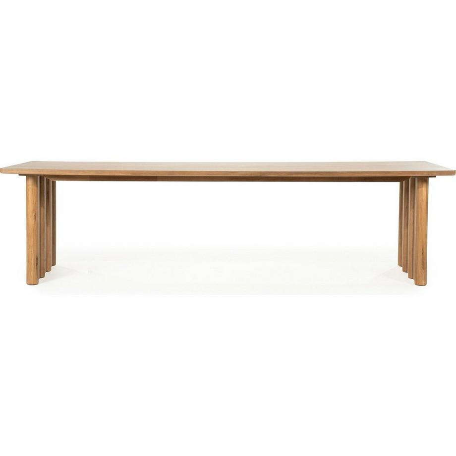 mutoni Table de salle à manger Jake chêne brun 300x100  