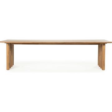 Table de salle à manger Jake chêne brun 300x100