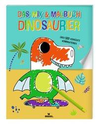 Moses Verlag  Das Mix & Malbuch Dinosaurier 