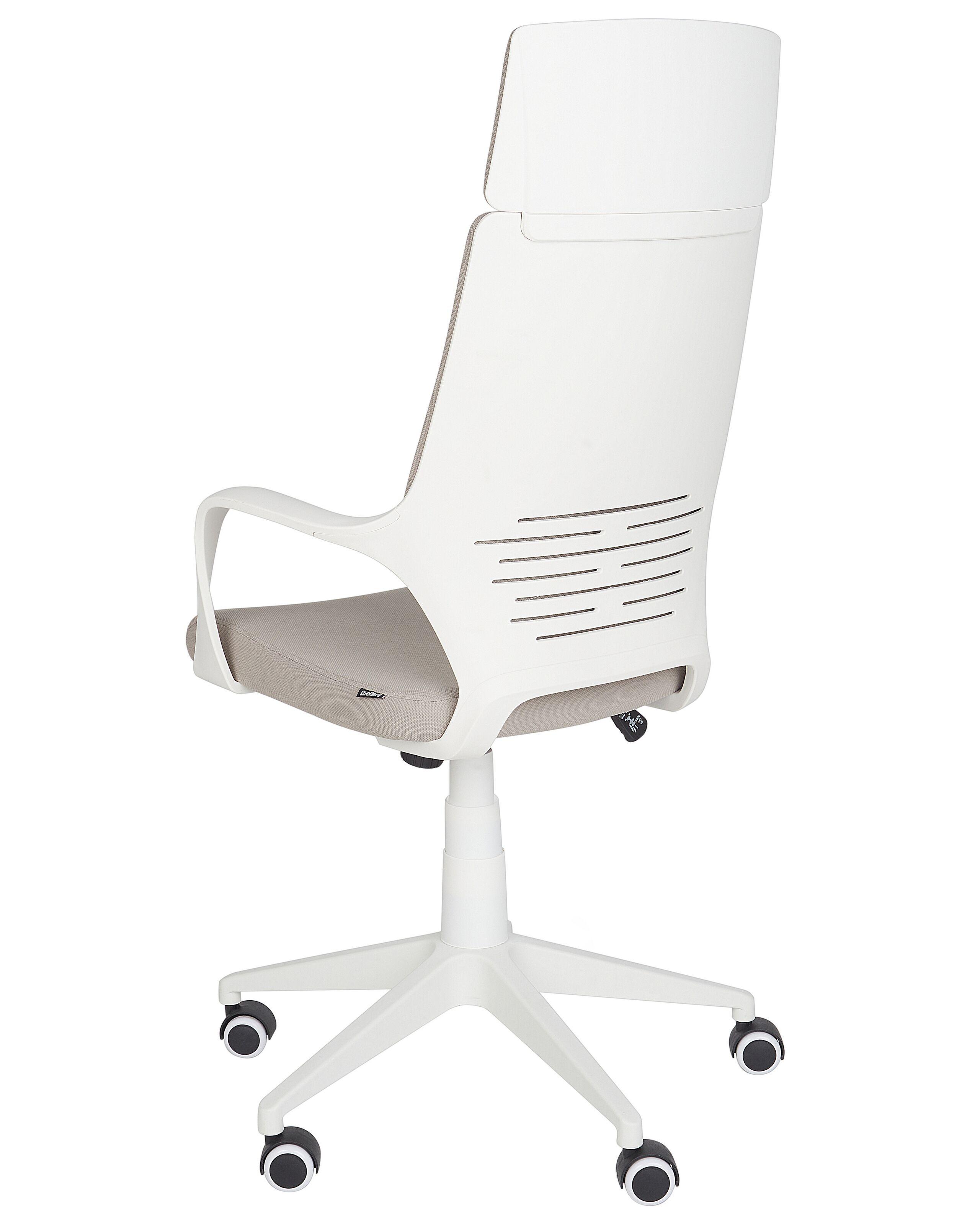 Beliani Chaise de bureau en Tissu Minimaliste DELIGHT  