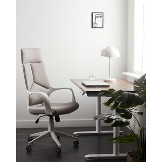 Beliani Chaise de bureau en Tissu Minimaliste DELIGHT  