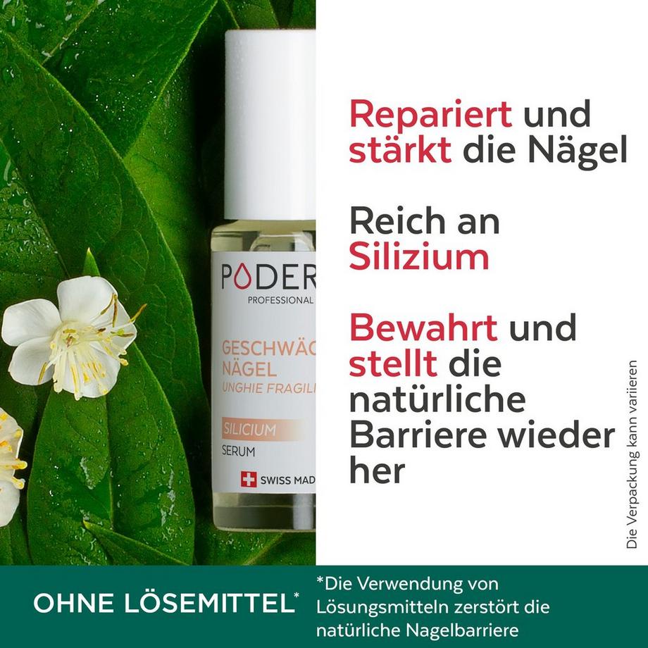 PODERM  Ongles Abimés & Fragilisés Silicium Bio - Swiss Made 