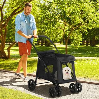 PawHut  Chariot pour chien 