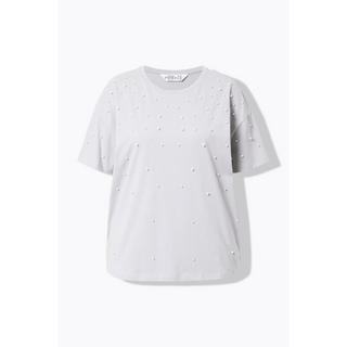 Studio Untold  T-shirt#, oversized, perles fantaisie, manches mi-hauteur 