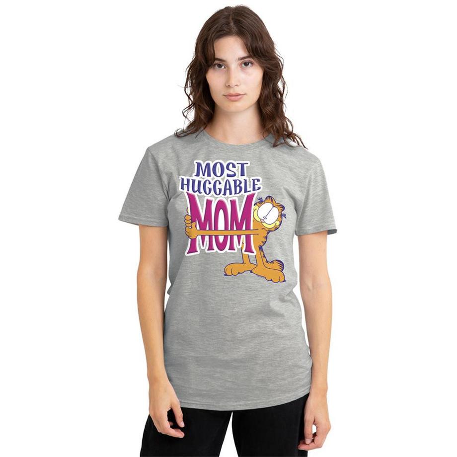 Garfield T-Shirt Most Huggable Mom  