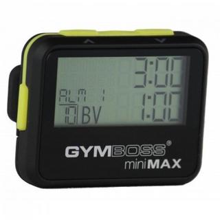 Gymboss  Proviseur de temps d'intervalle Gymboss® minimax noir / jaune 