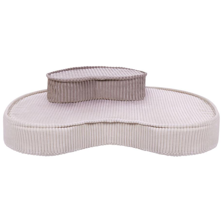 Beliani Pouf en Velours Boho NILI  