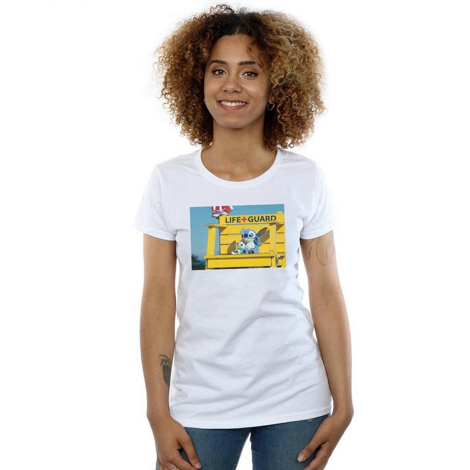 Disney Lilo e Stitch T-Shirt Bagnino  