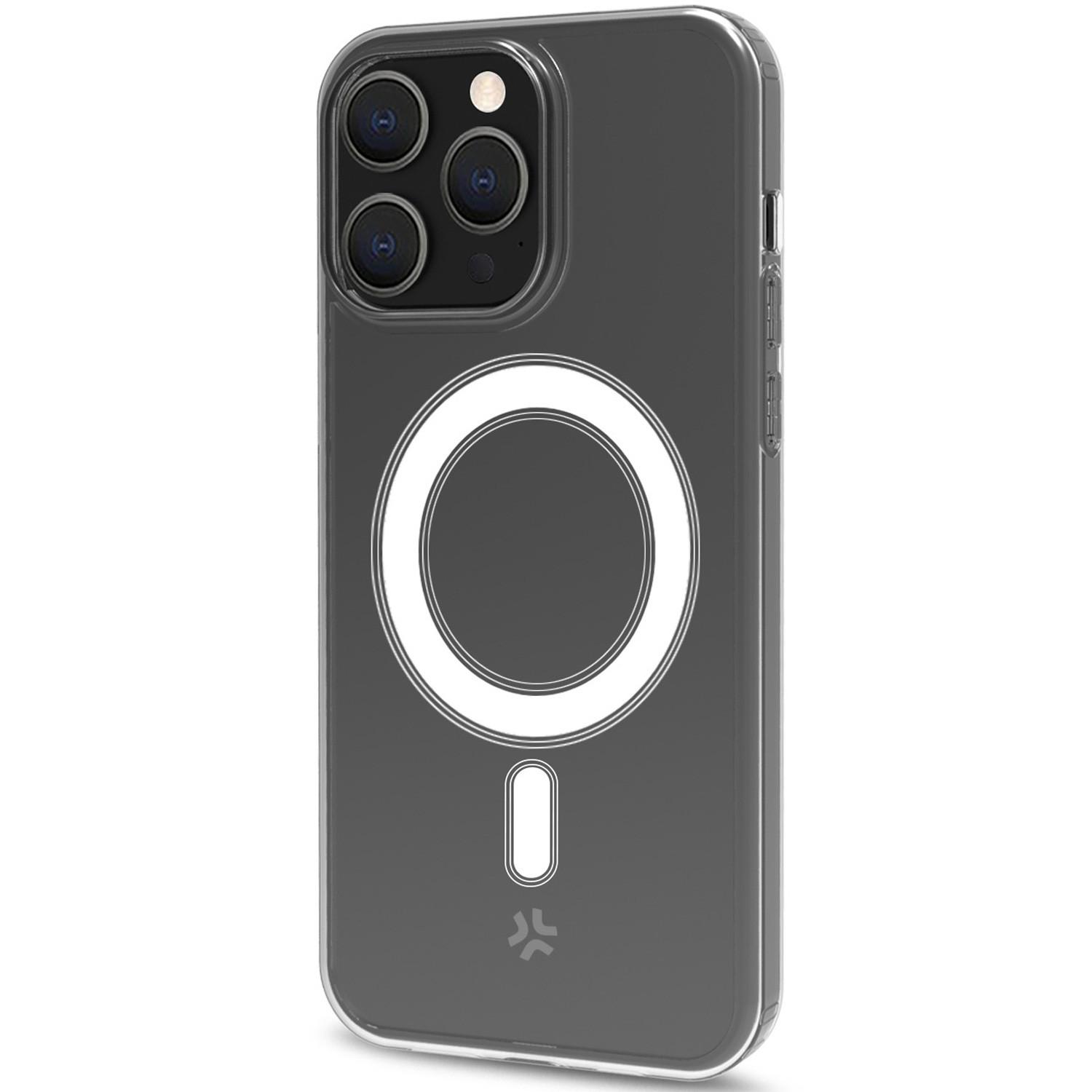 Celly  Cover magnetica in TPU Gelskinmag per iPhone 15 Pro Max trasparente 