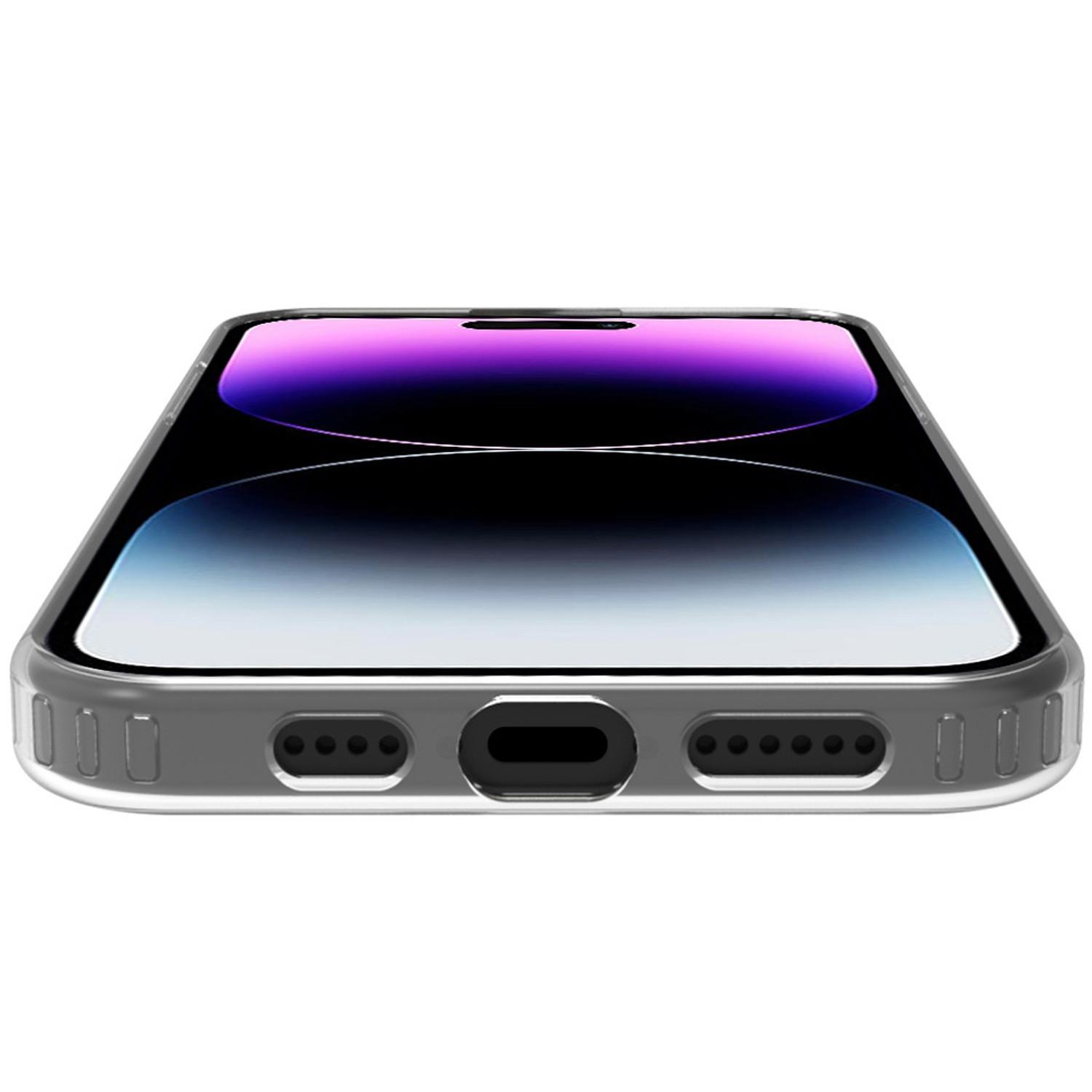 Celly  Cover magnetica in TPU Gelskinmag per iPhone 15 Pro Max trasparente 