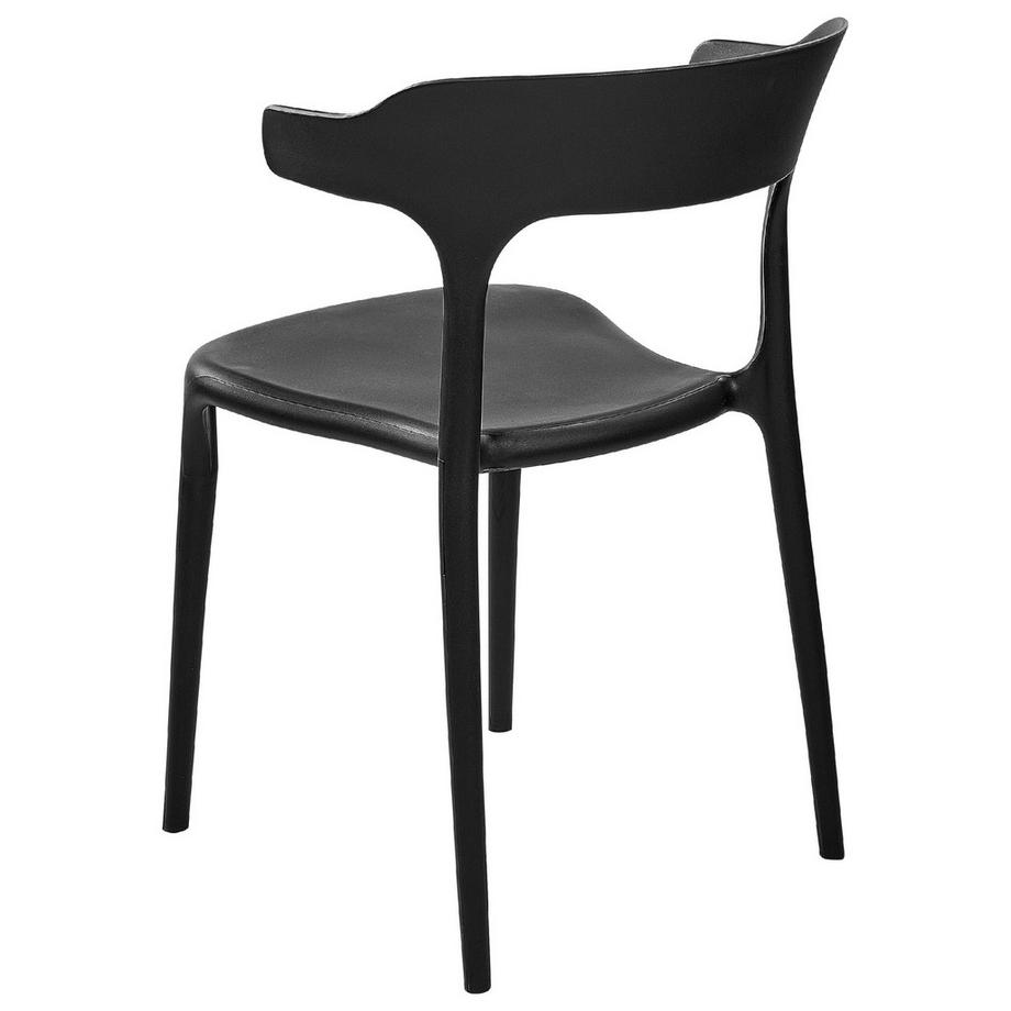 Beliani Lot de 8 chaises de salle à manger en Polypropylène Moderne GUBBIO  