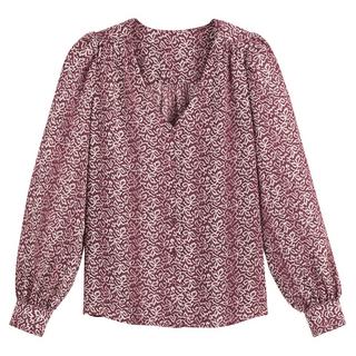 La Redoute Collections  Langärmelige Bluse mit Blumenmuster 