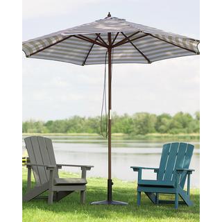 Beliani Ombrellone da esterno en Tessuto FERENTILLO  