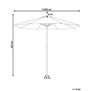 Beliani Parasol en Polyester FERENTILLO  