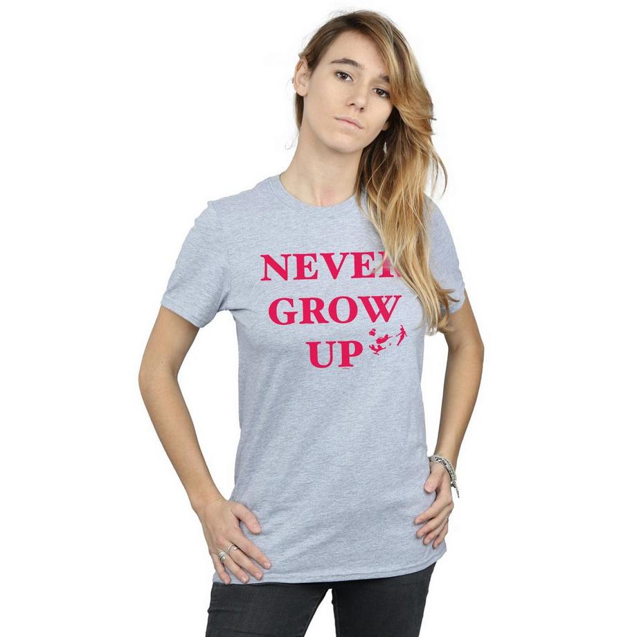 Disney Never Grow Up T-Shirt Imprimé  