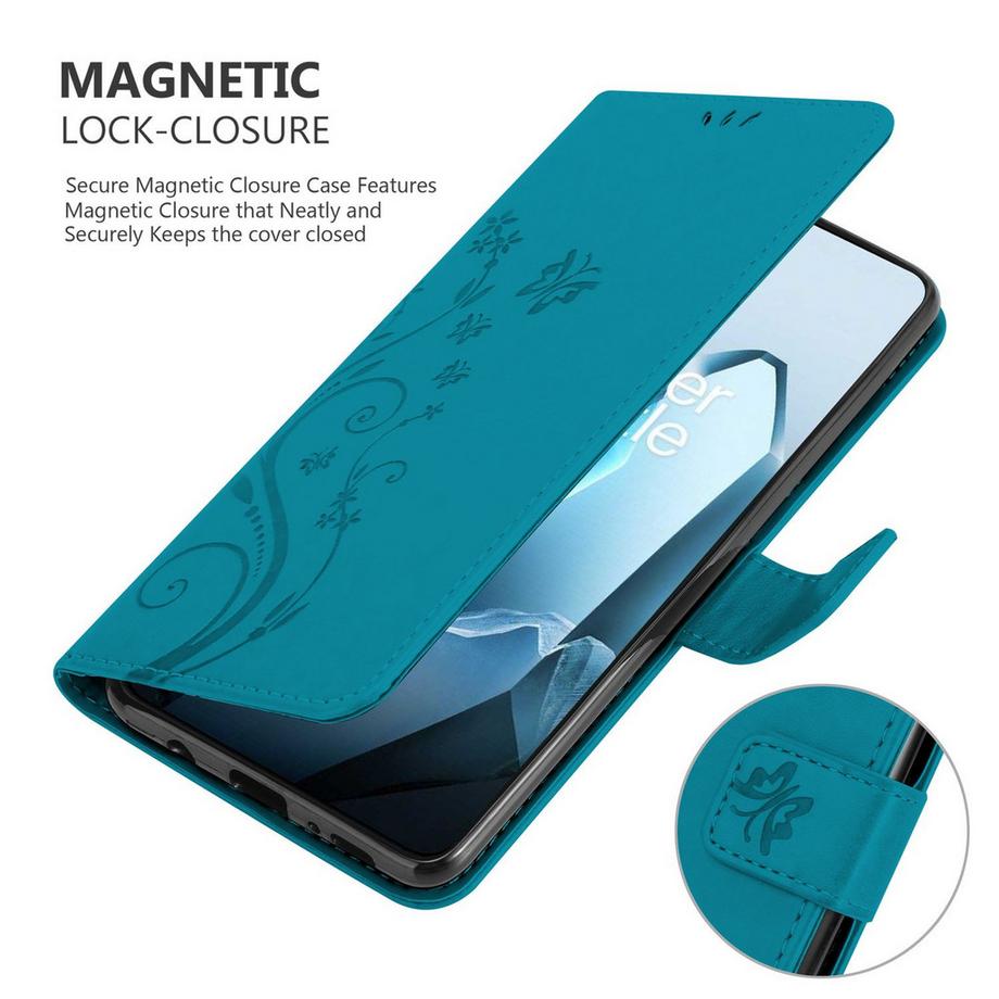 Cadorabo  Coque pour OnePlus 13 fleurs etui 