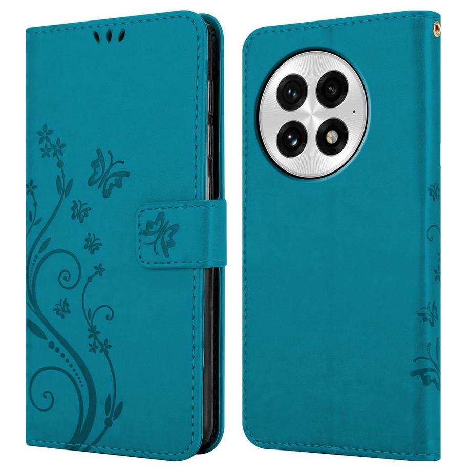 Cadorabo  Coque pour OnePlus 13 fleurs etui 