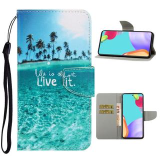 Cover-Discount  Galaxy A52 - Coque en cuir motif 