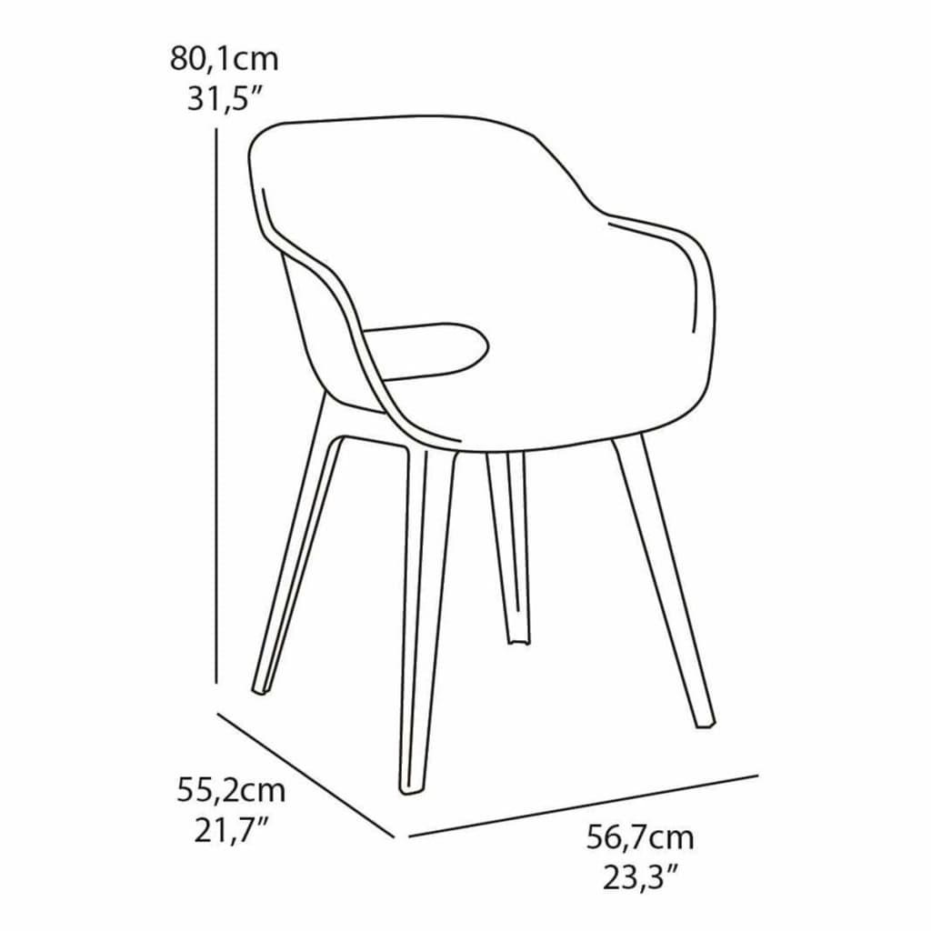 Keter sedia Polipropilene  