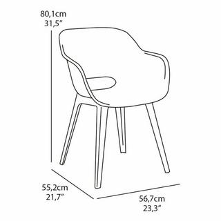 Keter sedia Polipropilene  