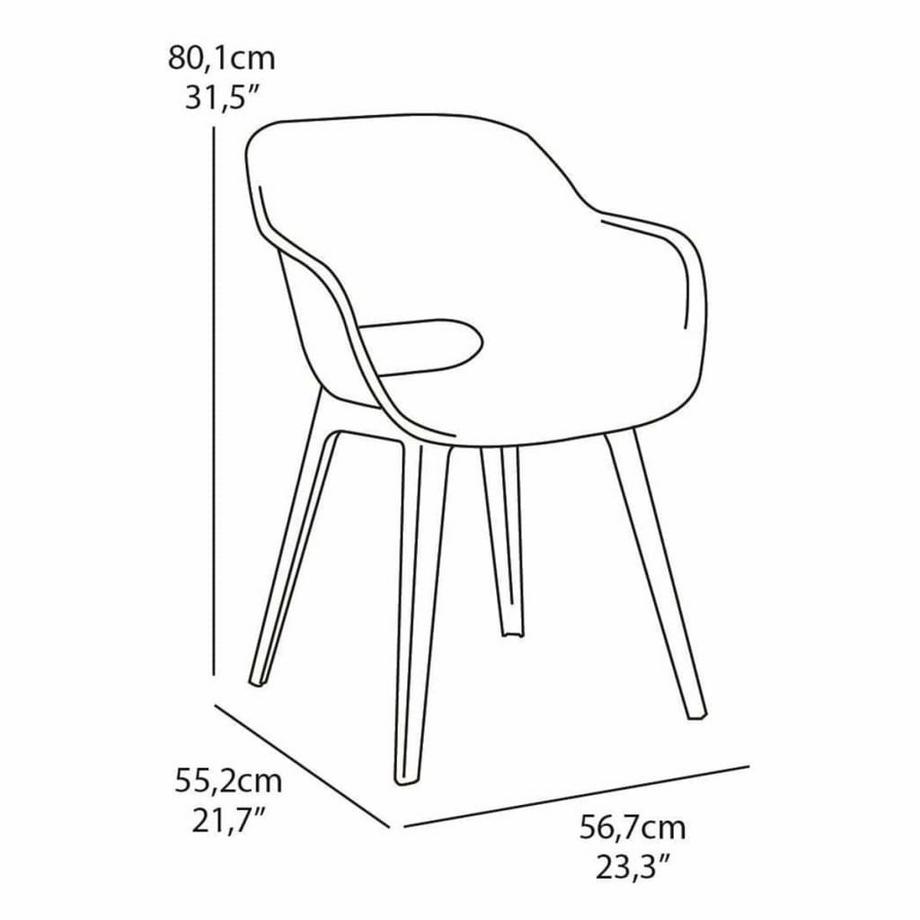 Keter sedia Polipropilene  