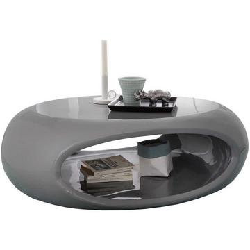 Table basse 109x59x34cm gris fibre de verre