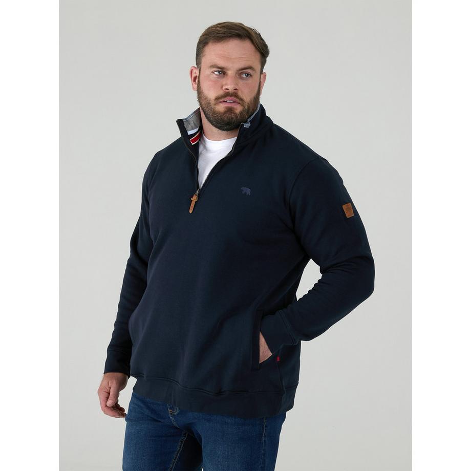Duke  D555 Haut Polaire À Col Montant Zippé Grande Taille Russel 