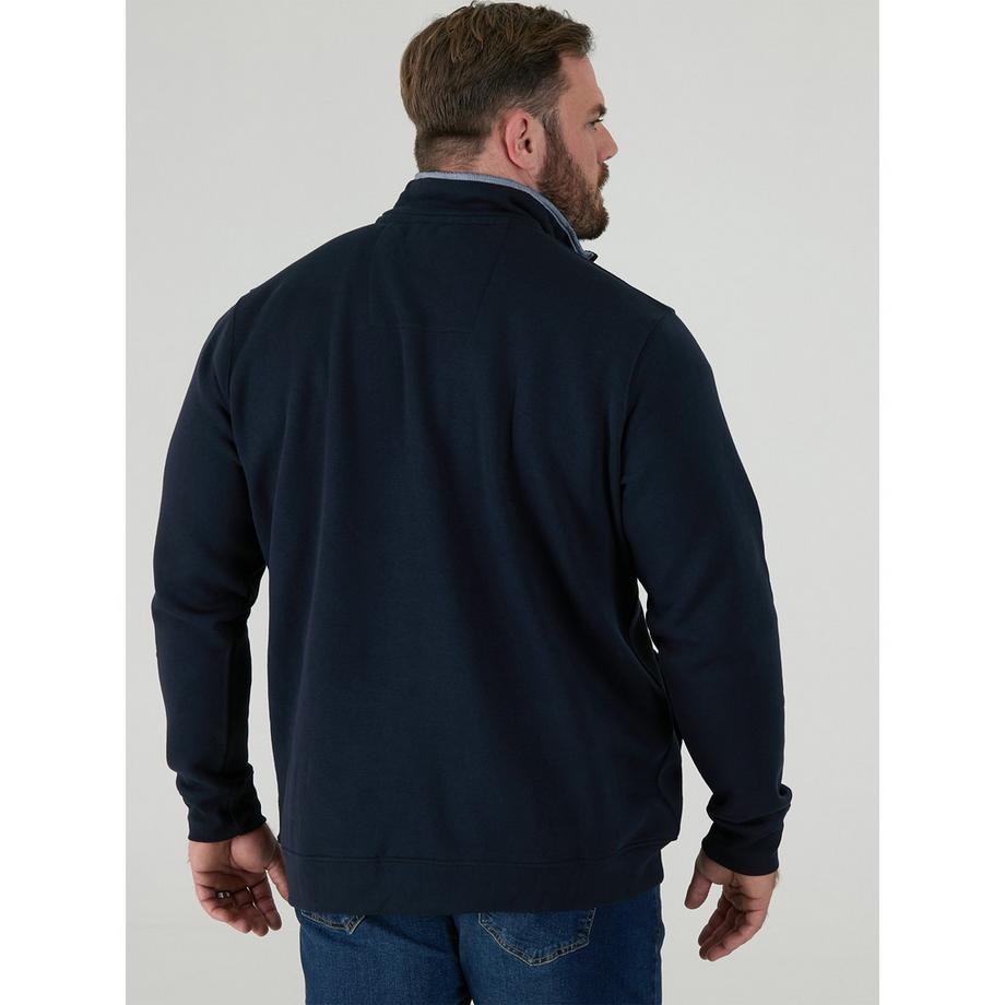 Duke  D555 Haut Polaire À Col Montant Zippé Grande Taille Russel 