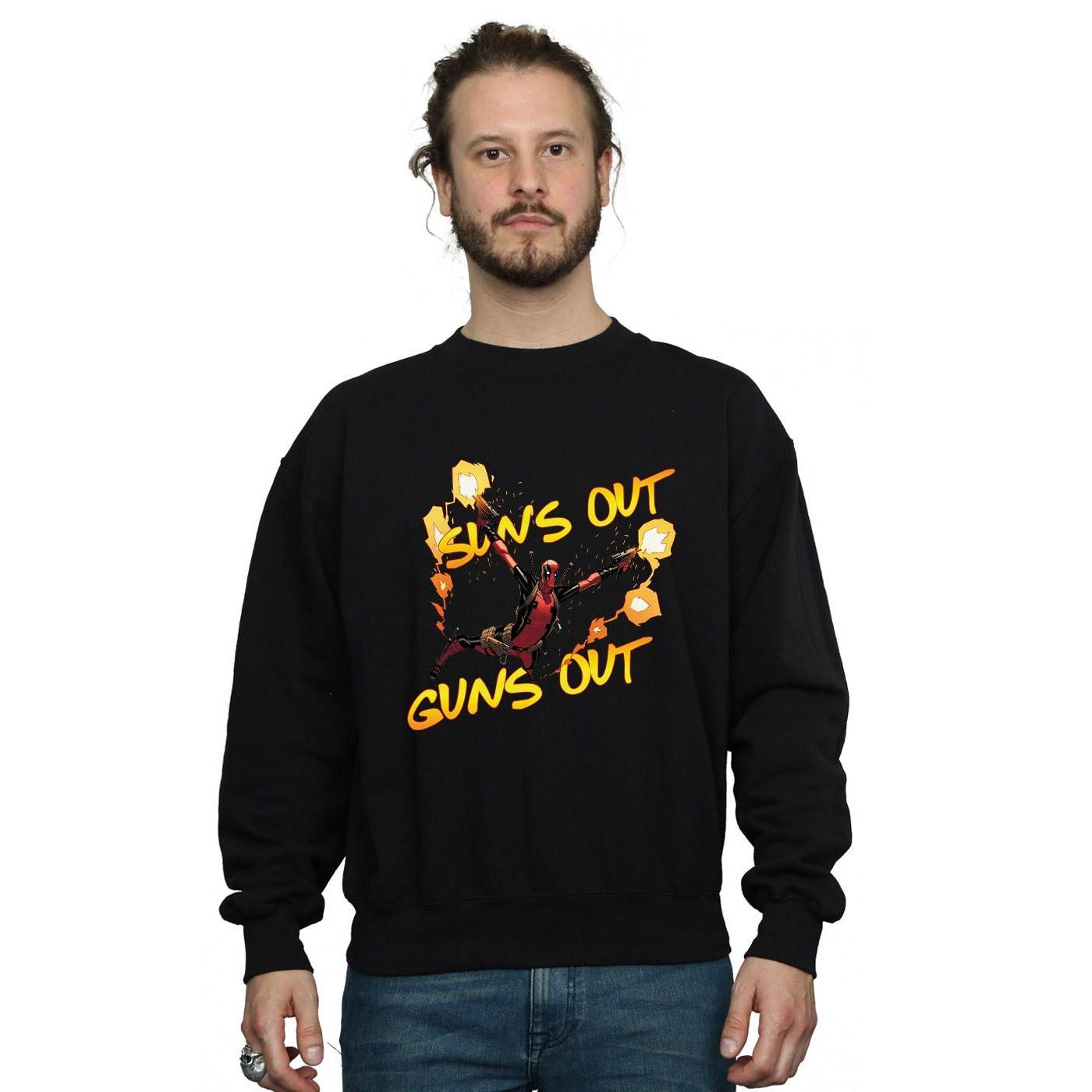 MARVEL Deadpool Sun's Out Guns Out Sweatshirt  