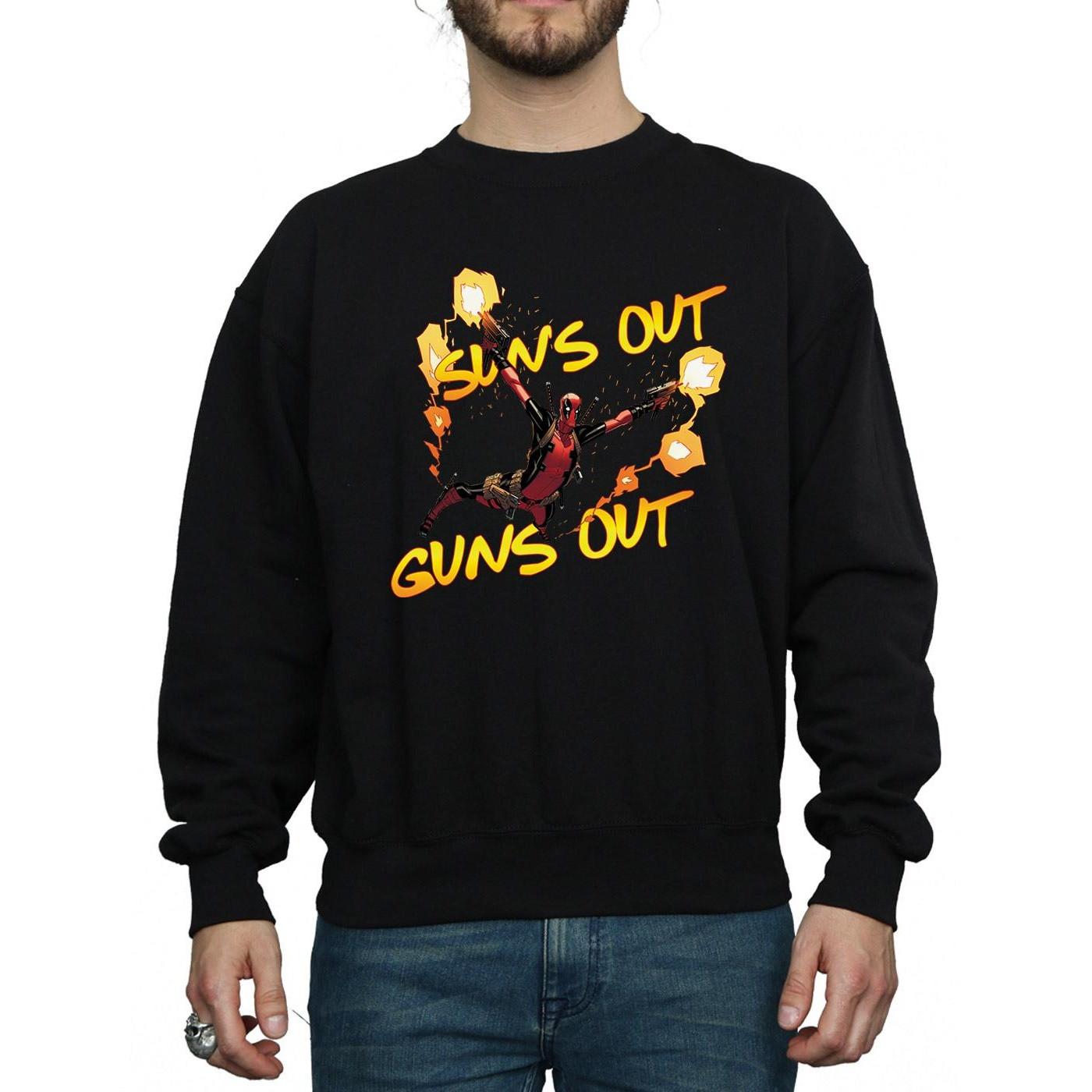 MARVEL Deadpool Sun's Out Guns Out Sweatshirt  