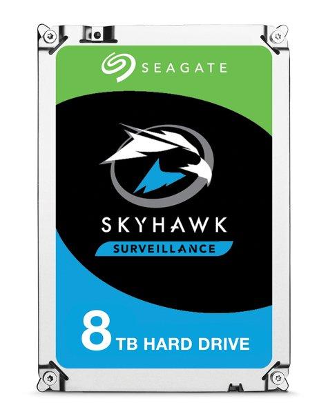 Image of Seagate SkyHawk ST8000VX004 Interne Festplatte 3.5 Zoll 8000 GB SATA - 8 TB