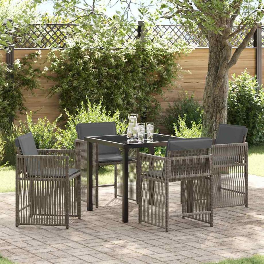 VidaXL Garten essgruppe poly-rattan  