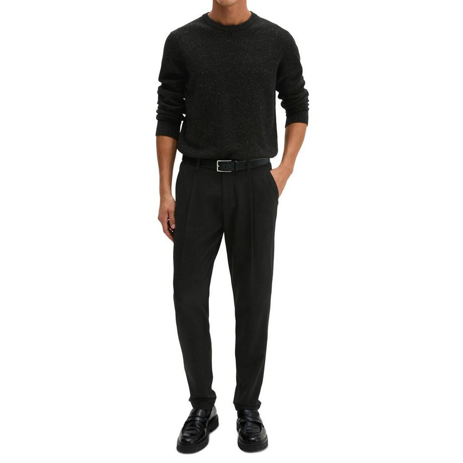 Marc O'Polo Pull en tricot manches longues aspect tweed  
