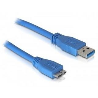 DeLock  Micro USB 3.0 - 1M câble USB USB A Bleu 
