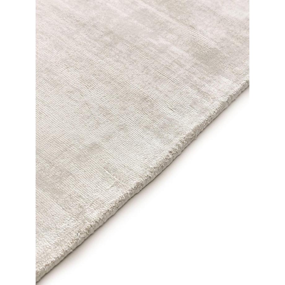 Benuta Tappeto in viscosa Nova Grigio chiaro  