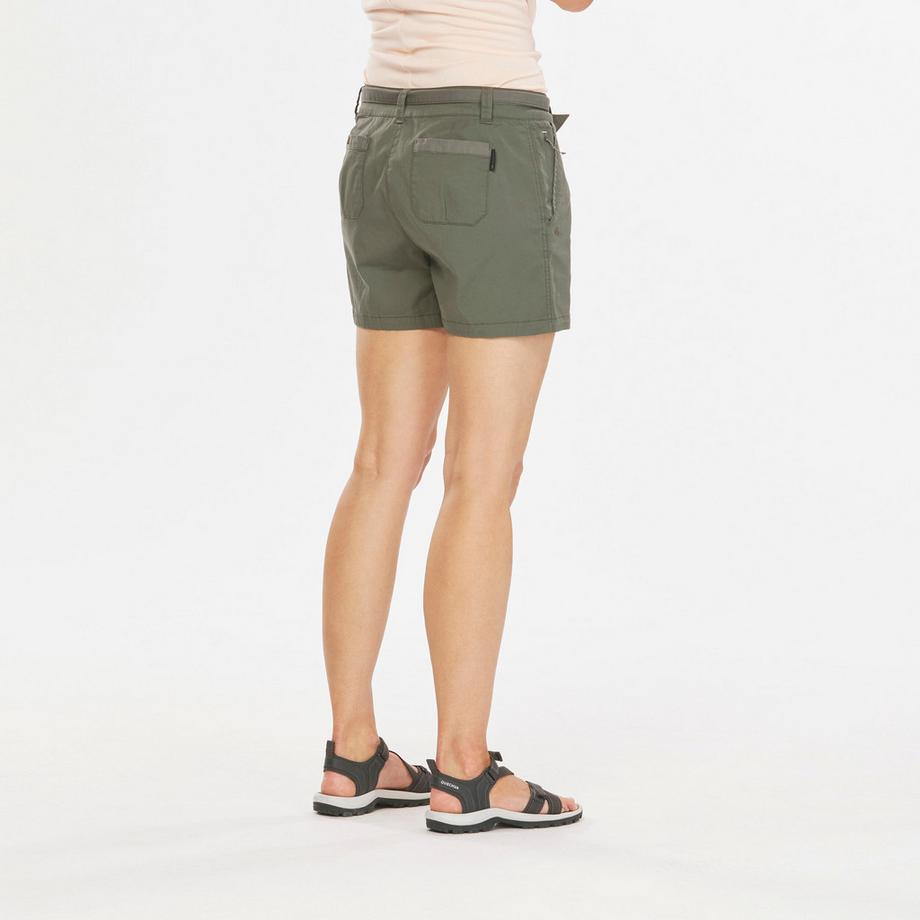 QUECHUA  Short da donna trekking regular fit cotone 