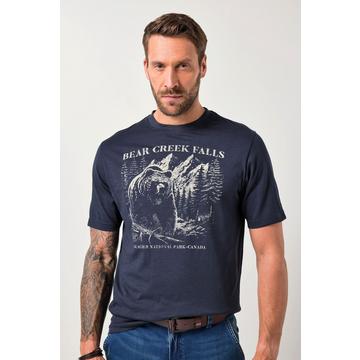 T-Shirt, Halbarm, Brustprint