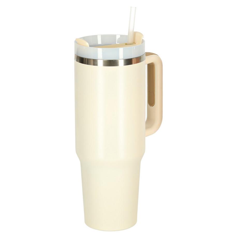 Northio Tazza termica con cannuccia  