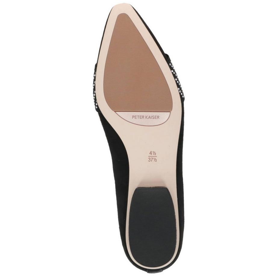 Peter Kaiser Ballerines à bout pointu avec détails strass  