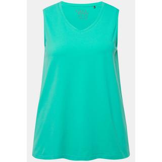 Ulla Popken Top A-Line senza maniche scollo a V  