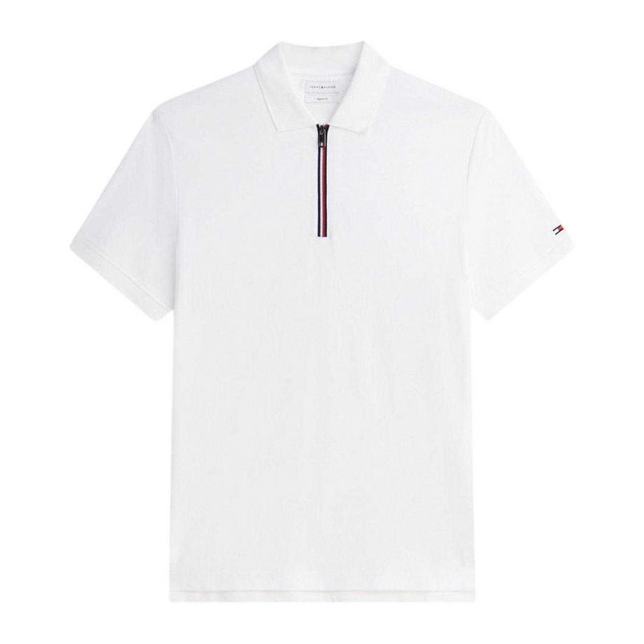 Poloshirt, Mit Kurzem Reißverschluss, Regulär